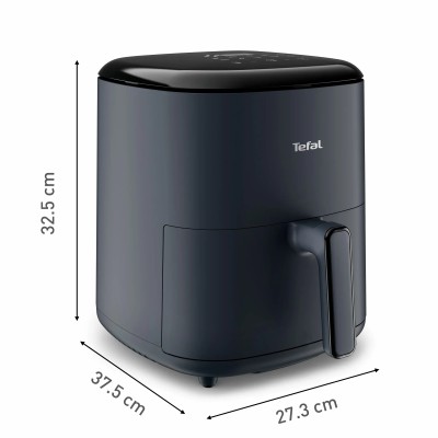 Мультипіч Tefal Easy Fry Max, 1500Вт, чаша-5л, сенсорне керув., 10 програм, пластик, чорний (EY245B10)