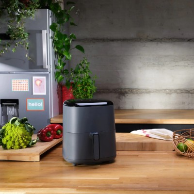 Мультипіч Tefal Easy Fry Max, 1500Вт, чаша-5л, сенсорне керув., 10 програм, пластик, чорний (EY245B10)