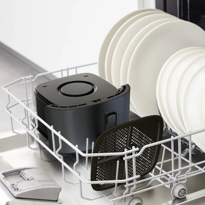 Мультипіч Tefal Easy Fry Max, 1500Вт, чаша-5л, сенсорне керув., 10 програм, пластик, чорний (EY245B10)