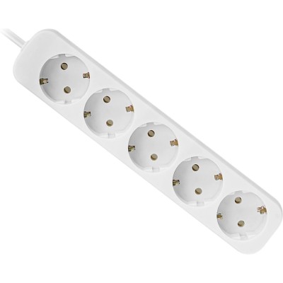 Мережевий фільтр DEFENDER (992310)E550 5.0 m 5 роз white UA