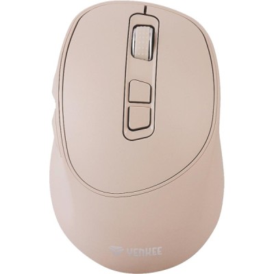 Миша YENKEE YMS 2080BG SLIDER, Wireless, Rechargable, Бежевий
