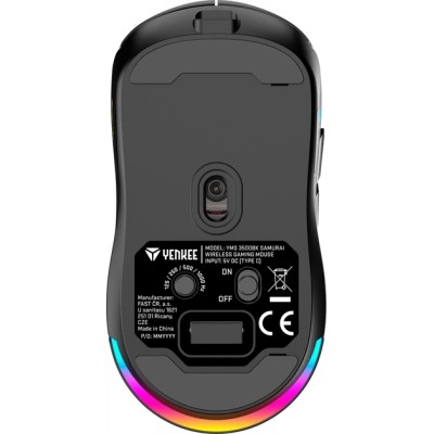 Миша YENKEE YMS 3500BK SAMURAI Gaming Mouse, Wireless Чорний