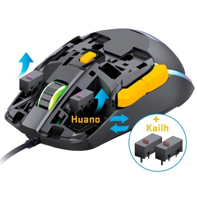 Миша YENKEE YMS 3600BK MARKSMAN Gaming Mouse Чорний