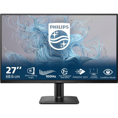 Монiтор TFT PHILIPS 27" 27E2N1100L/00 VA FHD 100hz VGA HDMI Black