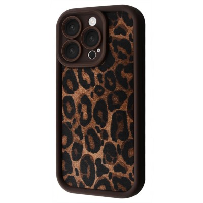 Чохол Pretty Case iPhone 16 Pro leopard
