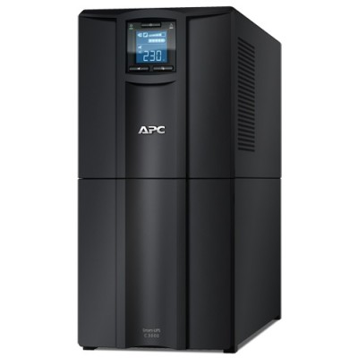 Джерело безперебійного живлення APC Smart-UPS C 3000VA/2400W, LCD, USB, 6xC13, 1xC19 (SMC3000I)