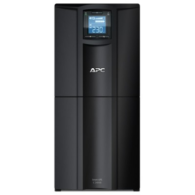 Джерело безперебійного живлення APC Smart-UPS C 3000VA/2400W, LCD, USB, 6xC13, 1xC19 (SMC3000I)