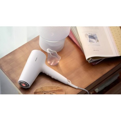 Фен Philips 5000 Series, 2100Вт, 3 режими, іонізація, хол. обдув, білий (BHD500/00)