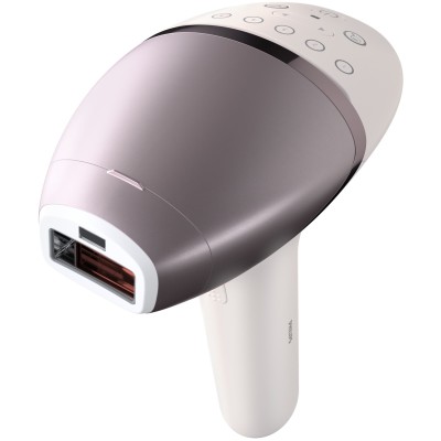 Фотоепілятор Philips Lumea IPL 9900 Series, акумуляторний , кіл-ть спалах.-450000, 2- 4 см2, насадок-4, футляр, рожевий (BRI977/