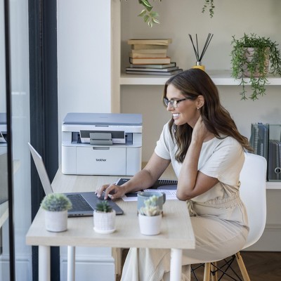 БФП laser mono A4 Brother DCP-L1630W 20 ppm USB Ethernet Wi-Fi (DCPL1630WYJ1)