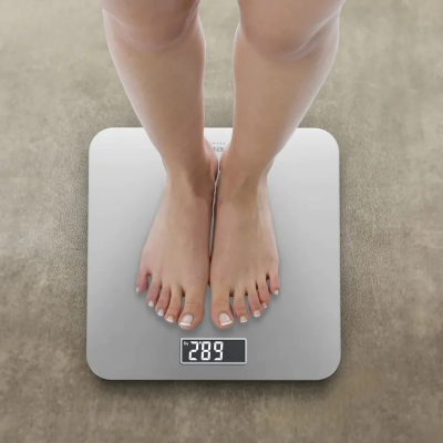 Ваги Tefal підлогові Premiss, 160кг, AAAx2 в комплекті, скло, сірий (PP1801V0)