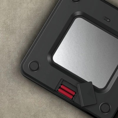 Ваги Tefal підлогові Premiss, 160кг, AAAx2 в комплекті, скло, сірий (PP1801V0)