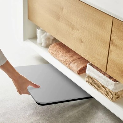 Ваги Tefal підлогові Premiss, 160кг, AAAx2 в комплекті, скло, сірий (PP1801V0)