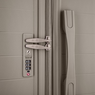 Валіза 2E, Aero, поліпропілен, велика, 99/119 л, TSA, 4 колеса, EXP, сіро-коричневий (2E-SPP-AERO-L-TP)