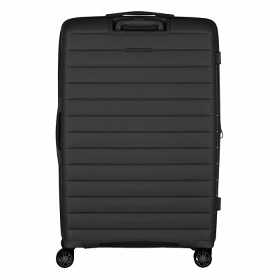 Валіза 2E, Aero, поліпропілен, велика, 99/119 л, TSA, 4 колеса, EXP, чорна (2E-SPP-AERO-L-BK)