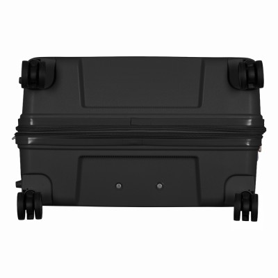 Валіза 2E, Aero, поліпропілен, велика, 99/119 л, TSA, 4 колеса, EXP, чорна (2E-SPP-AERO-L-BK)