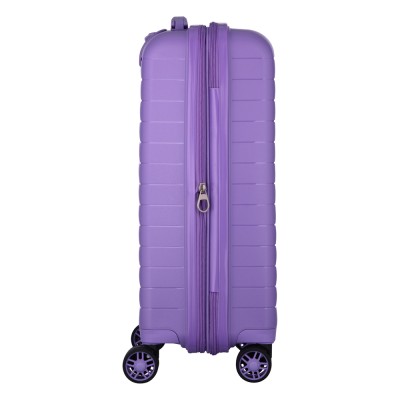 Валіза 2E, Aero, поліпропілен, мала, 35/44 л, TSA, 4 колеса, EXP, лавандовий (2E-SPP-AERO-S-LV)