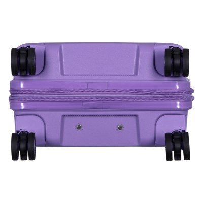 Валіза 2E, Aero, поліпропілен, мала, 35/44 л, TSA, 4 колеса, EXP, лавандовий (2E-SPP-AERO-S-LV)