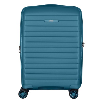 Валіза 2E, Aero, поліпропілен, мала, 35/44 л, TSA, 4 колеса, EXP, синій (2E-SPP-AERO-S-TB)