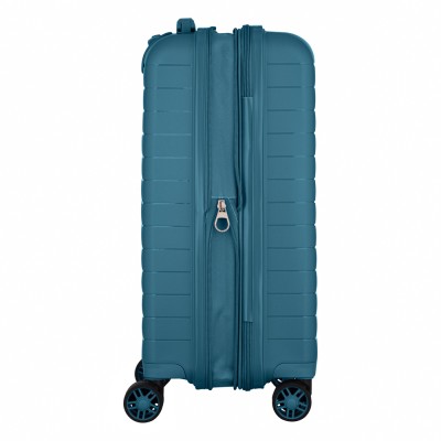 Валіза 2E, Aero, поліпропілен, мала, 35/44 л, TSA, 4 колеса, EXP, синій (2E-SPP-AERO-S-TB)