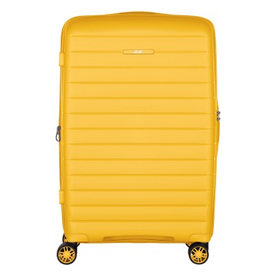 Валіза 2E, Aero, поліпропілен, середня, 63/78 л, TSA, 4 колеса, EXP, бурштиново-жовтий (2E-SPP-AERO-M-AY)