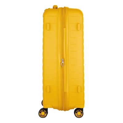 Валіза 2E, Aero, поліпропілен, середня, 63/78 л, TSA, 4 колеса, EXP, бурштиново-жовтий (2E-SPP-AERO-M-AY)
