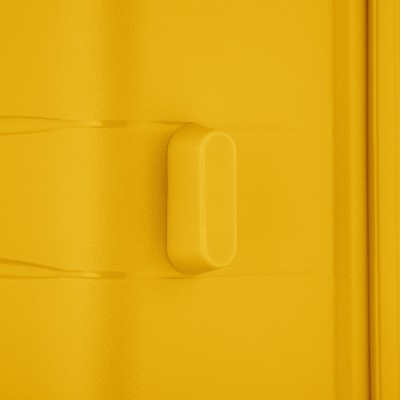 Валіза 2E, Aero, поліпропілен, середня, 63/78 л, TSA, 4 колеса, EXP, бурштиново-жовтий (2E-SPP-AERO-M-AY)