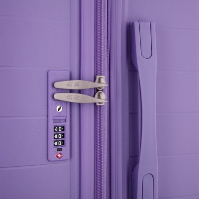 Валіза 2E, Aero, поліпропілен, середня, 63/78 л, TSA, 4 колеса, EXP, лавандовий (2E-SPP-AERO-M-LV)