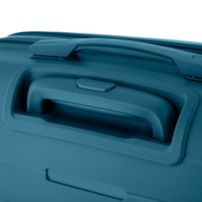 Валіза 2E, Aero, поліпропілен, середня, 63/78 л, TSA, 4 колеса, EXP, синій (2E-SPP-AERO-M-TB)
