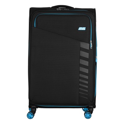 Валіза 2E, Trek, поліестер, велика, 97/117л, TSA, 4 колеса, EXP, чорний (2E-SPE-TREK-L-BK)