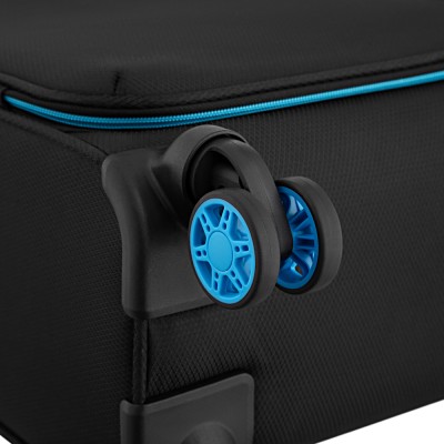 Валіза 2E, Trek, поліестер, велика, 97/117л, TSA, 4 колеса, EXP, чорний (2E-SPE-TREK-L-BK)