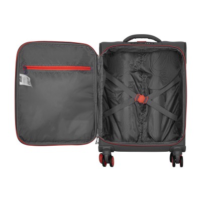 Валіза 2E, Trek, поліестер, мала, 35л, TSA, 4 колеса, сірий (2E-SPE-TREK-S-GR)