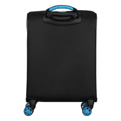 Валіза 2E, Trek, поліестер, мала, 35л, TSA, 4 колеса, чорний (2E-SPE-TREK-S-BK)