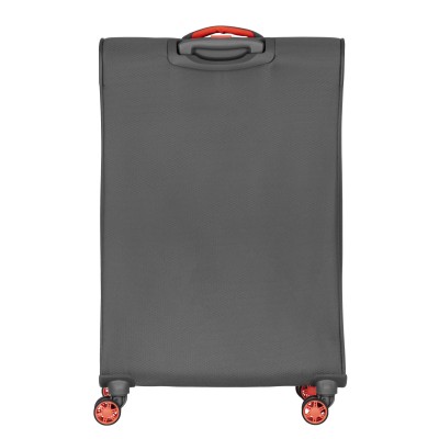 Валіза 2E, Trek, поліестер, середня, 64/78л, TSA, 4 колеса, EXP, сірий (2E-SPE-TREK-M-GR)