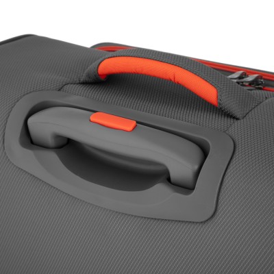 Валіза 2E, Trek, поліестер, середня, 64/78л, TSA, 4 колеса, EXP, сірий (2E-SPE-TREK-M-GR)