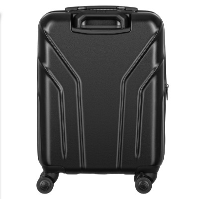Валіза Wenger Amplix Hardside Carry-On, мала, з відсіком для н/б 16", полікарбонат, TSA, 4 колеса, розширення, USB, чорний (6533