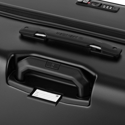 Валіза Wenger Amplix Hardside Medium, середня, полікарбонат, TSA, 4 колеса, розширення, чорний (653326)