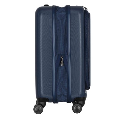 Валіза Wenger Skyon Hardside Carry-On, мала, з відсіком для н/б 16", полікарбонат, TSA, 4 колеса, розширення, USB, синій (653565