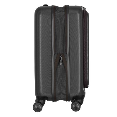 Валіза Wenger Skyon Hardside Carry-On, мала, з відсіком для н/б 16", полікарбонат, TSA, 4 колеса, розширення, USB, сірий (653564