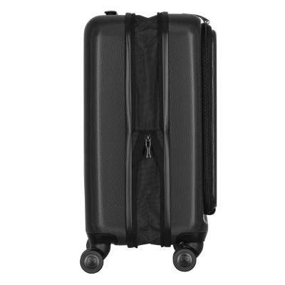 Валіза Wenger Skyon Hardside Carry-On, мала, з відсіком для н/б 16", полікарбонат, TSA, 4 колеса, розширення, USB, чорний (65356