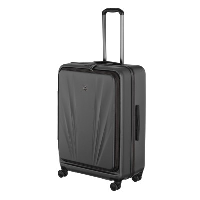 Валіза Wenger Skyon Hardside Large, велика, полікарбонат, TSA, 4 колеса, розширення, сірий (653567)