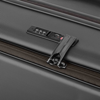 Валіза Wenger Skyon Hardside Large, велика, полікарбонат, TSA, 4 колеса, розширення, сірий (653567)