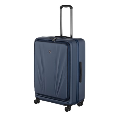 Валіза Wenger Skyon Hardside Large, велика, полікарбонат, TSA, 4 колеса, розширення, темно-синій (653568)