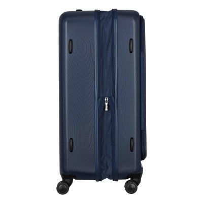 Валіза Wenger Skyon Hardside Large, велика, полікарбонат, TSA, 4 колеса, розширення, темно-синій (653568)