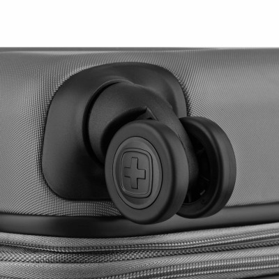 Валіза Wenger, Motion, полікарбонат, гігант, 81см, 135/157л, TSA, 4 колеса, сірий (612707)