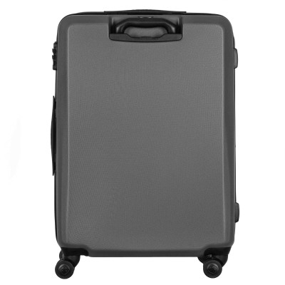 Валіза Wenger, Motion, середня, пластик, 4 колеса, сірий (612703)