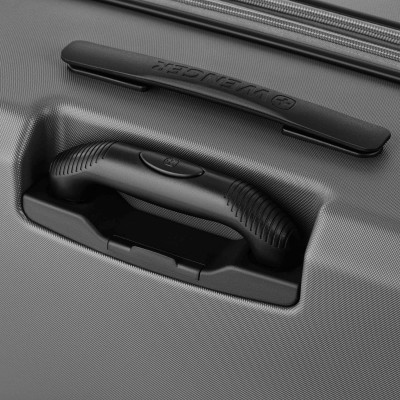 Валіза Wenger, Motion, середня, пластик, 4 колеса, сірий (612703)