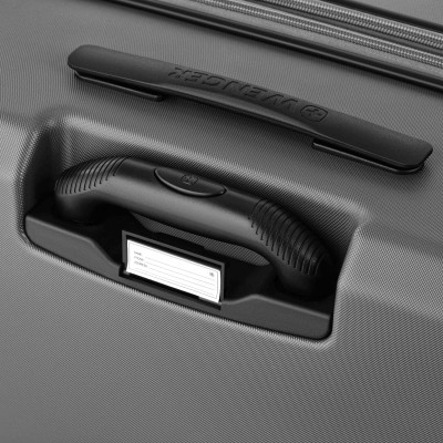 Валіза Wenger, Motion, середня, пластик, 4 колеса, сірий (612703)