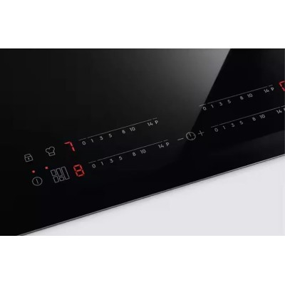 Варильна поверхня Electrolux індукційна, 60см, розширена зона, Hob2Hood, чорний (EIV634)