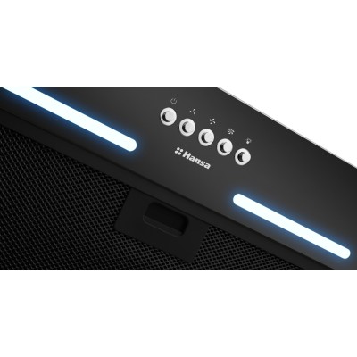 Витяжка Hansa вбудована, 55см, 400м.куб/год., чорна (OMP6251BGH)